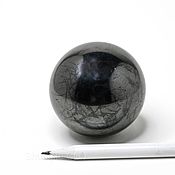 Сувениры и подарки handmade. Livemaster - original item Shungite stone Ball polished 5 cm massage ball. Handmade.