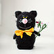 Cat toy knitted cats toy handmade gift for March 8, Stuffed Toys, Zhukovsky,  Фото №1