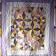 Quilt "The Sounds of the New Day.". Blanket. Art-quilt by Natalia Turchaninova. My Livemaster. Фото №4