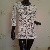 Одежда handmade. Livemaster - original item Knitted blouse of elegant 2. Handmade.