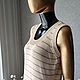 Заказать Поатье-майка в стиле Brunello Cucinelli. VSknitting. Ярмарка Мастеров. . Платья Фото №3