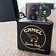 Зажигалка Zippo 218 с гравировкой под Zippo Camel CZ 031. Зажигалки. Маргарита Гроза (мастер). Интернет-магазин Ярмарка Мастеров.  Фото №2