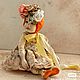 Кукла ручной работы Тедди долл Марфуша, 29 см. Интерьерная кукла. Tatiana Saveleva. Ярмарка Мастеров.  Фото №4