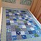 "Родничок". Деревенское лоскутное одеяло/плед. Одеяла. TEPY4 quilt ❀ТЁПЫЧ❀. Ярмарка Мастеров.  Фото №11