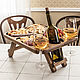 Wine table-menazhnitsa/Delivery is free by agreement, Scissors, Moscow,  Фото №1