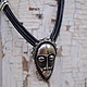 Колье-чокер "Mask". Чокер. Сизова Екатерина / Фея Бус (pixieofthebeads). Ярмарка Мастеров.  Фото №4