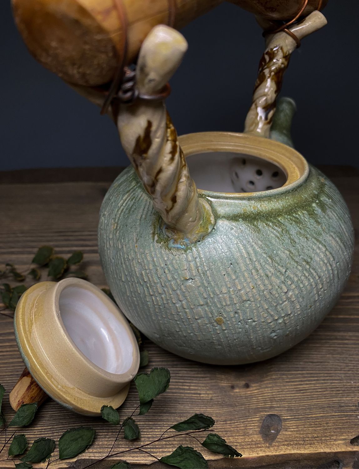 Чайник из серии «Чайный лес» с деревянной ручкой в интернет-магазине ...