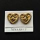 Винтаж: Клипсы сердца Nina Ricci, Серьги винтажные, Химки,  Фото №1