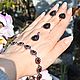  Гранатовый изыск. Комплекты украшений. Jewelry fashion. Интернет-магазин Ярмарка Мастеров.  Фото №2