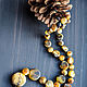 Beads from the Kaliningrad amber, Necklace, Kaliningrad,  Фото №1