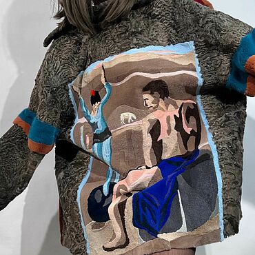 Одежда женская ручной работы. Ярмарка Мастеров - ручная работа MEXDIZAIN. Picasso. Розовый период.. Handmade.