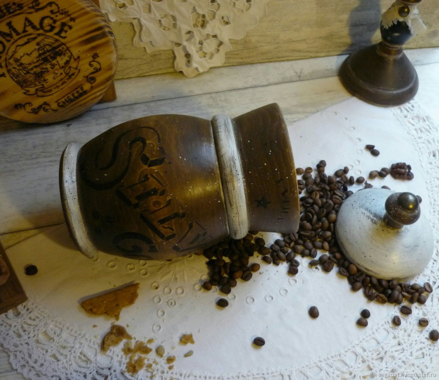Большая банка для кофе ,,Дикий Запад,, купить в интернет-магазине ...