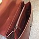 Order Briefcase men's classic, crocodile leather, in brown. SHOES&BAGS. Livemaster. . Brief case Фото №3