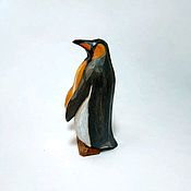 Для дома и интерьера handmade. Livemaster - original item Wooden toy souvenir Penguin. Handmade.