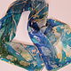 Birch . Batik scarf . Natural silk. Scarves. RigaBatik (rigabatik). Online shopping on My Livemaster.  Фото №2