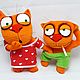 Everything is clear? Soft toys plush red cats Vasya Lozhkina. Stuffed Toys. Dingus! Funny cats and other toys. Online shopping on My Livemaster.  Фото №2