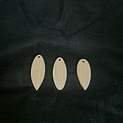Заготовки для творчества руны круглые 30 мм, плашки с отверстием