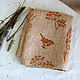 Linen kitchen towel 'Bird in the grass'. Towels. Sewing fad. Online shopping on My Livemaster.  Фото №2