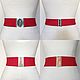 Elastic bands of different Red shades, to choose from- the price and the height of the fastener. Belt. elastic belt. My Livemaster. Фото №4