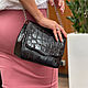 handbag crocodile skin. Classic Bag. exotiqpython. Online shopping on My Livemaster.  Фото №2