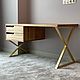 Loft-style desktop (Zilart residential complex project). Tables. Mebel na zakaz U.LOFT. Online shopping on My Livemaster.  Фото №2
