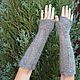 Fingerless gloves womens extra long down. Mitts. Down shop (TeploPuha34). My Livemaster. Фото №5