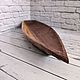 Блюдо лодка орех. Блюдо. DM_woodproduct. Ярмарка Мастеров.  Фото №4