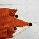 Варежки вязаные Лисы шерстяные. Варежки. Лена Коробова (lazylazyknits). Ярмарка Мастеров.  Фото №4