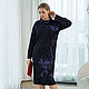 Regina Blue Midi Dress. Dresses. Designer clothing Olesya Masyutina. My Livemaster. Фото №5