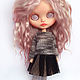 Кукла Блайз со Светящимися глазами Blythe Doll Custom Ooak. Кукла Кастом. Anastaskot. Ярмарка Мастеров.  Фото №4