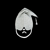 Аксессуары handmade. Livemaster - original item Night cap with a sleep mask 