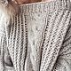 Объёмный свитер с косами. Свитеры. Инна Ярошевич. Интернет-магазин Ярмарка Мастеров.  Фото №2