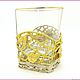 Whiskey glass gift z474. Wine Glasses. zlatiks2. Online shopping on My Livemaster.  Фото №2