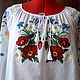 Women's embroidered blouse 'Summer in the village' ZHR3-221. Blouses. babushkin-komod. My Livemaster. Фото №5