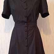 Одежда handmade. Livemaster - original item dresses: Dress ,,Schoolgirl in black 