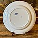 Винтаж: Блюдо Sarreguemines Carmen. Диаметр 32 см. Фаянс. Тарелки винтажные. Decor de table. Интернет-магазин Ярмарка Мастеров.  Фото №2
