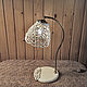Table lamp Cream openwork. Table lamps. Elena Zaychenko - Lenzay Ceramics. My Livemaster. Фото №5