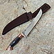 Knife 'Genie' pchak 95h18 stab.karelka AKBAR. Knives. Artesaos e Fortuna. My Livemaster. Фото №6