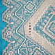 Tablecloth - linen panels with embroidery, handmade lace. Panels. EmbroideryINNAI. My Livemaster. Фото №5