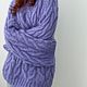 Свитер с косами. Свитеры. lulu_knits. Ярмарка Мастеров.  Фото №4