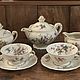 Винтаж: Антикварный чайный сервиз для завтрака Royal Limoges, Франция. Сервизы винтажные. Brocante chez Alla. Интернет-магазин Ярмарка Мастеров.  Фото №2