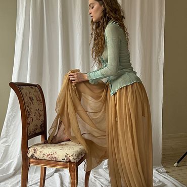 Одежда ручной работы. Ярмарка Мастеров - ручная работа Брюки шелковые. Handmade.