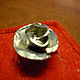 Vintage ring made of silver 925 in the form of rose, Vintage ring, Moscow,  Фото №1