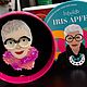 Винтаж: Брошь Iris Apfel, Броши винтажные, Москва,  Фото №1
