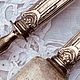 Винтаж: Старинный мясной набор. Столовые приборы винтажные. Чердачок. Винтажные штучки. Ярмарка Мастеров.  Фото №10