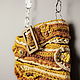Knitted bag 'A piece of the sun'. Classic Bag. asmik (asmik). Online shopping on My Livemaster.  Фото №2