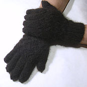 Аксессуары handmade. Livemaster - original item Women`s knitted gloves. Handmade.