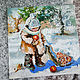 Order Oranges, winter oil painting on canvas. Annet Loginova. Livemaster. . Pictures Фото №3