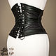 Корсет из натуральной кожи. Корсеты. Shi Corset (Анна). Ярмарка Мастеров.  Фото №4