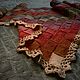 Шерстяная косынка «Осенний лес». Косынки. KusKus_Knit. Интернет-магазин Ярмарка Мастеров.  Фото №2